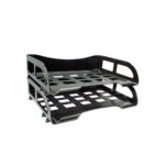 SABLON PAPELERA NEGRA OFICIO 2 NIVELES 306.2825NE